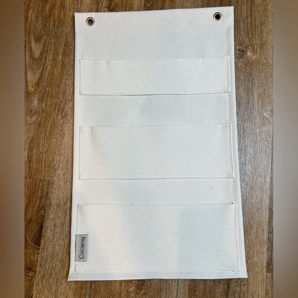 Canvas Wall Organizer - Cream